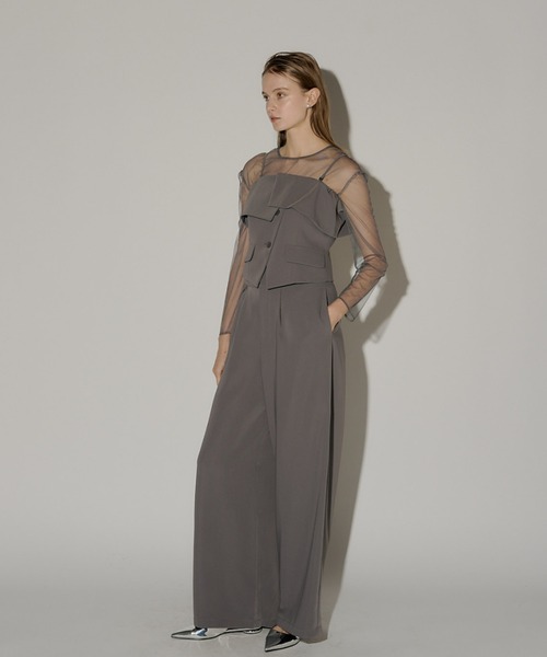 LE'RURE パンツドレス Multiway set up pants : ZOZOTOWN Yahoo!店