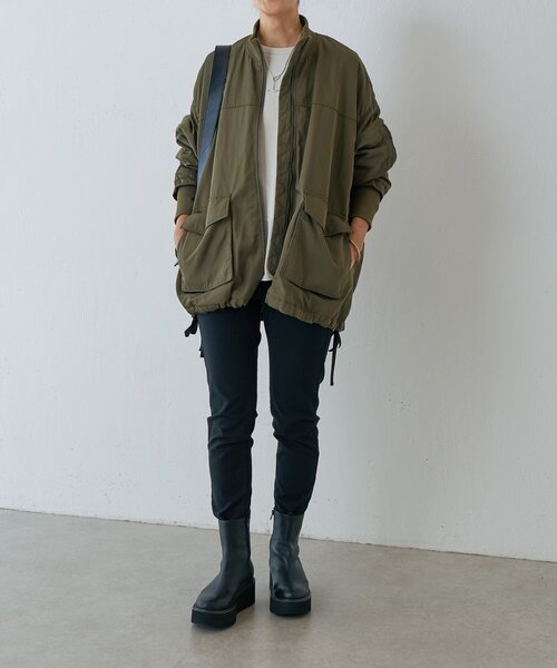 BEARDSLEY（ビアズリー） ma1 ma-1 フレアMA-1ブルゾン レディース