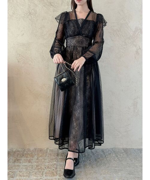 dazzlin（ダズリン） ドレス MIXレースドレス : ZOZOTOWN Yahoo!店