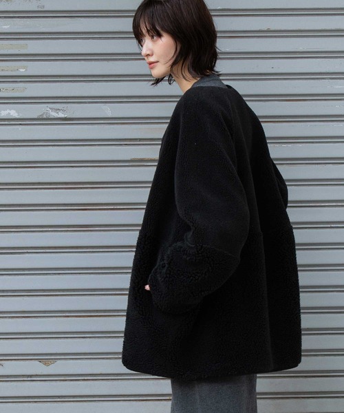 Munich（ミューニック） ムートンコート ボアコート ウールシープボア