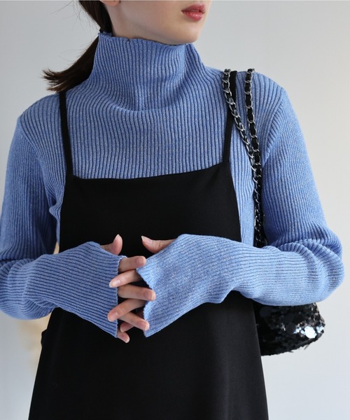 sakishimatokyo ニット セーター 「新色追加」「 ラメニット/きらきら