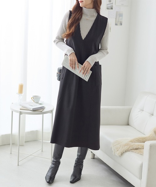 ジャンパースカート ウールライクジャンパースカート : ZOZOTOWN Yahoo