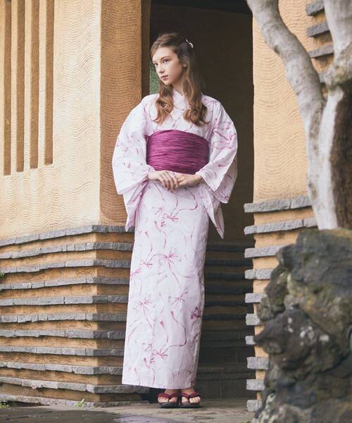 Maison de FLEUR（メゾンドフルール） 浴衣 リボン浴衣 レディース