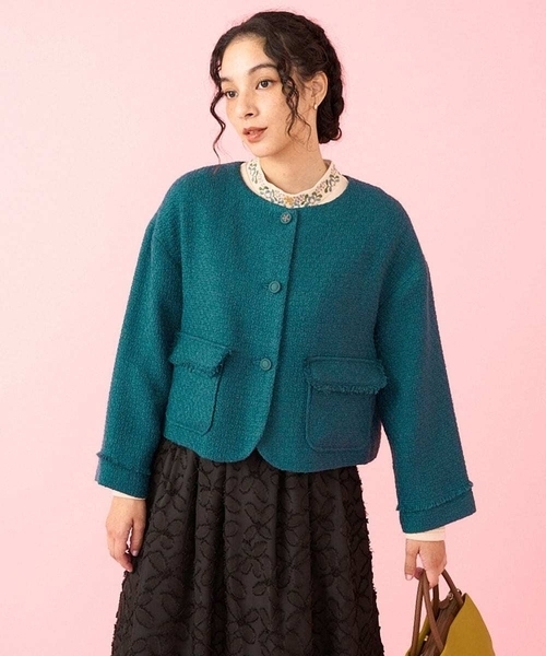 Jocomomola（ホコモモラ） ジャケット ノーカラージャケット Laberinto