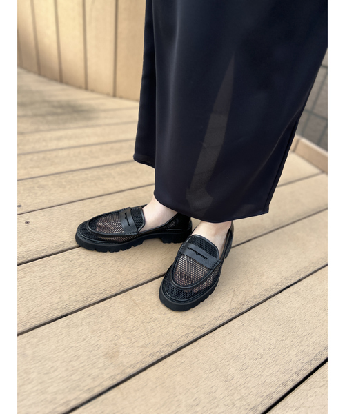 MOHI（モヒ） ローファー 「MOHI/モヒ」メッシュローファー レディース