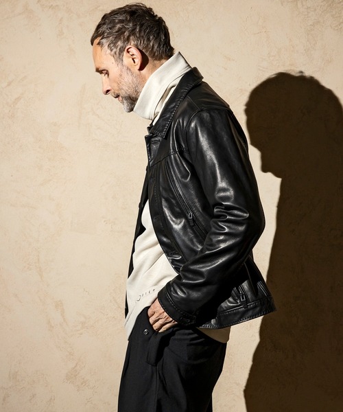 C DIEM（カルペディエム） 革ジャン ライダース AMFステッチ エクセラ