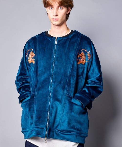 rehacer（レアセル） スカジャン : Dolman Wide Souvenir Jacket