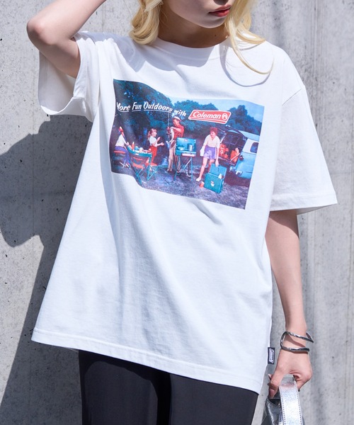Coleman（コールマン） tシャツ 「Coleman」限定商品 Retro outdoor