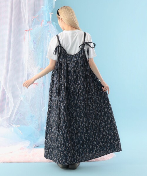 CAROLINA GLASER（カロリナ グレイサー） ワンピース ラメ バック