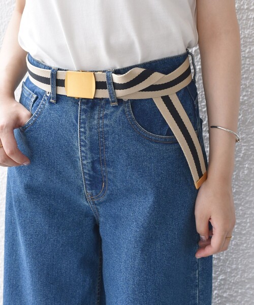 SHIPS Colors（シップスカラーズ） ベルト SHIPS Colors:ライン テープ