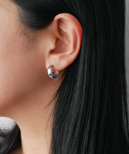 VENDOME AOYAMA（ヴァンドーム青山） ピアス プラチナ フープピアス