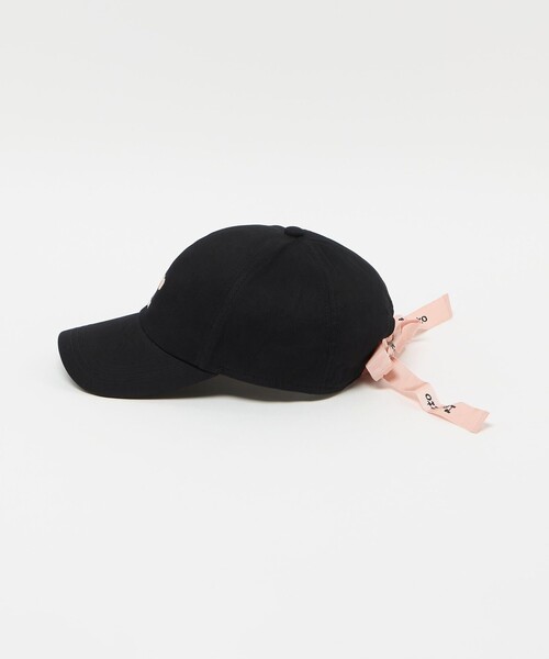 repetto（レペット） キャップ 帽子 「repetto」リボン ロゴ キャップ