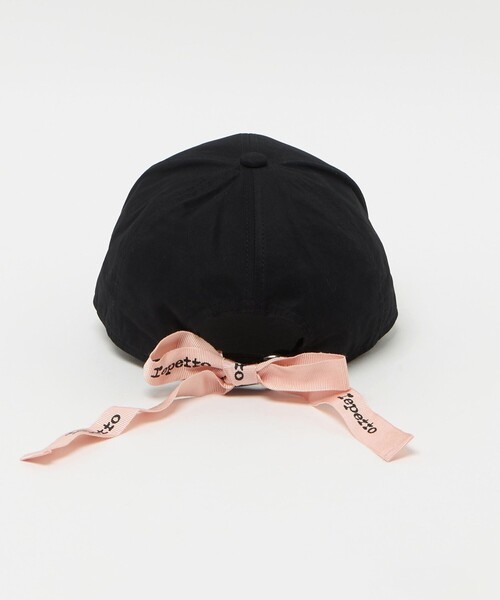 repetto（レペット） キャップ 帽子 「repetto」リボン ロゴ キャップ