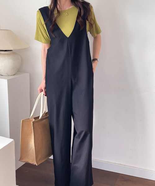 ABITOKYO（アビトーキョー） オールインワン ルーズシルエットVネック