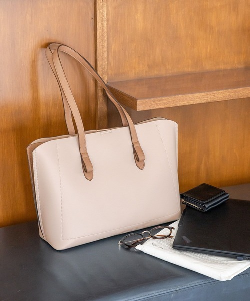 GLOBAL WORK（グローバルワーク） トートバッグ スペ軽撥水6ポケA4