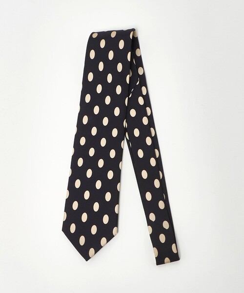 Holliday & Brown ネクタイ 「HOLLIDAY＆BROWN」ドットプリント