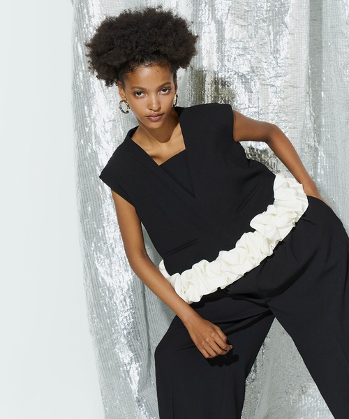 ANDRESD パンツドレス ホイップヘムドレス / whip hem dress