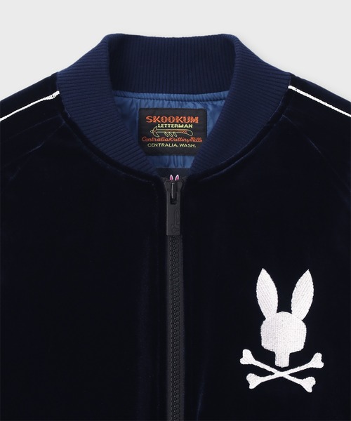 Psycho Bunny（サイコバニー） ブルゾン アウター SKOOKUM ベロア