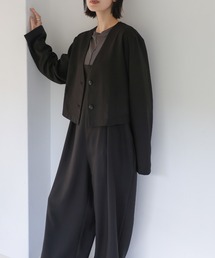select MOCA Et サロペット オーバーオール 「Et」No-Collar Jacket