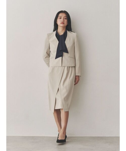 TONAL（トーナル） ジャケット ノーカラージャケット スーツコンパクト