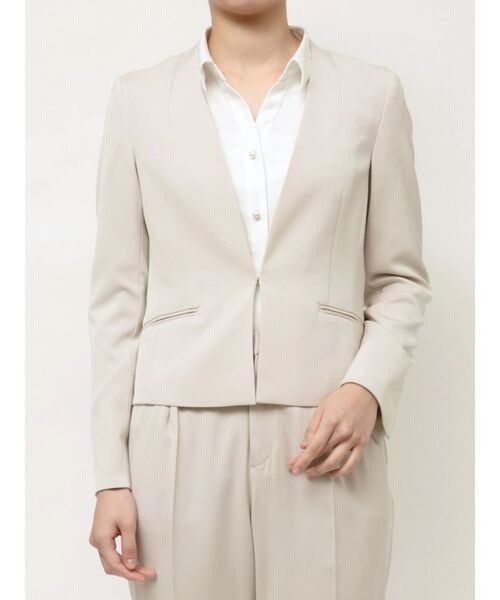 TONAL（トーナル） ジャケット ノーカラージャケット スーツコンパクト