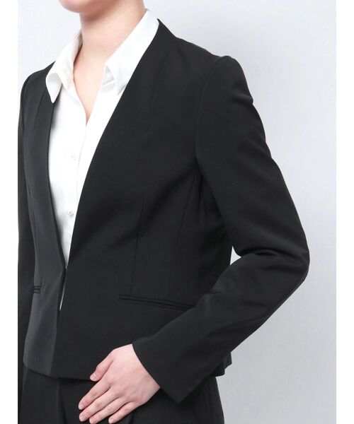 TONAL（トーナル） ジャケット ノーカラージャケット スーツコンパクト