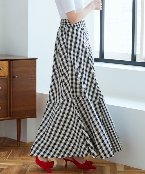 RUIRUE BOUTIQUE（ルイルエブティック） スカート ミックスギンガム