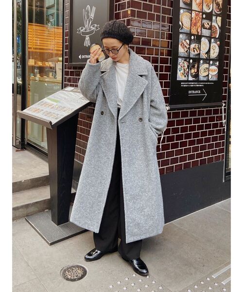 Ungrid（アングリッド） コート チェスターコート スライバー