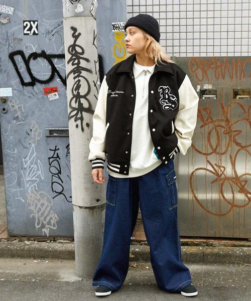 MONO-MART（モノマート） スタジャン 「retock's」サガラワッペン