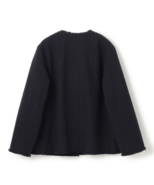 UNFILO（アンフィーロ） ジャケット ノーカラージャケット ツイード