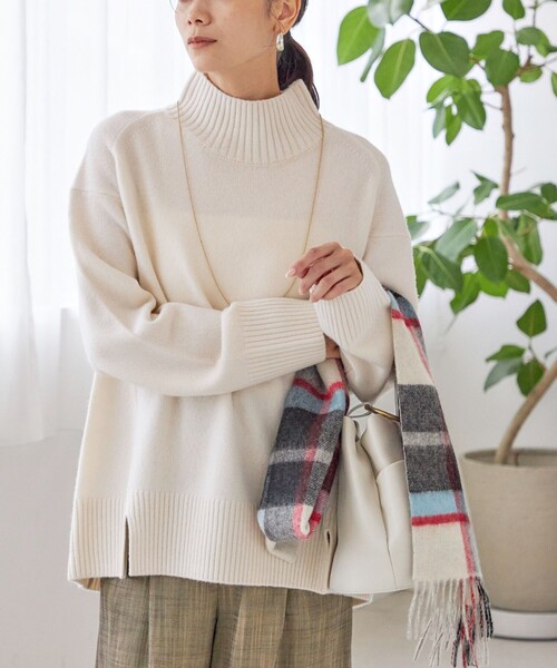 SHIPS（シップス） ニット セーター 「手洗い可能」ウール カシミヤ