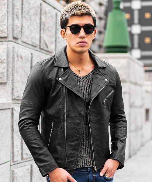 joker（ジョーカー） 革ジャン ライダース リアルレザーダブル