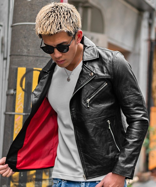 joker（ジョーカー） 革ジャン ライダース リアルレザーダブル