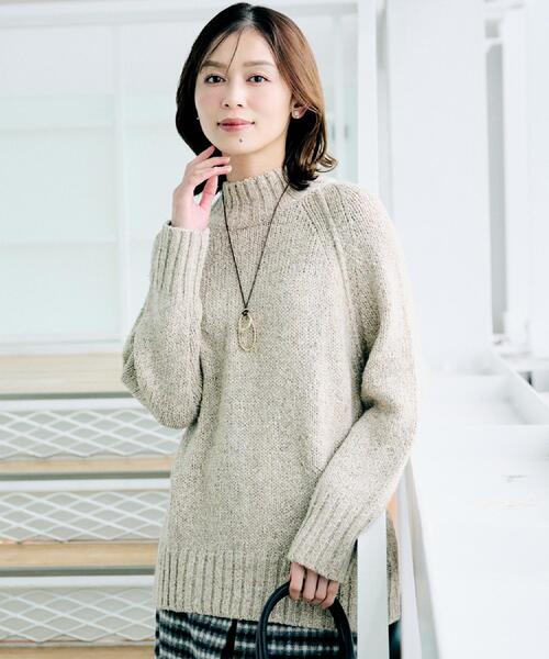 UNTITLED（アンタイトル） ニット セーター 「ゆったりサイズ