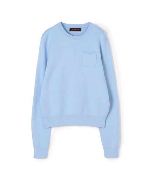 CABaN（キャバン） ニット セーター コットンカシミヤ ポケットプル