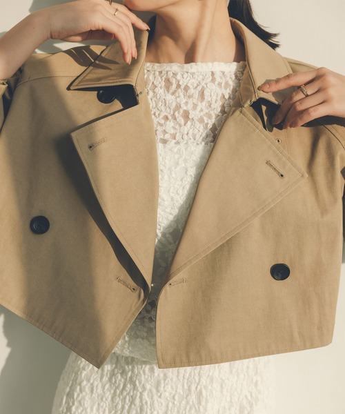 anuans（アニュアンス） トレンチコート コート 3WAYトレンチコート