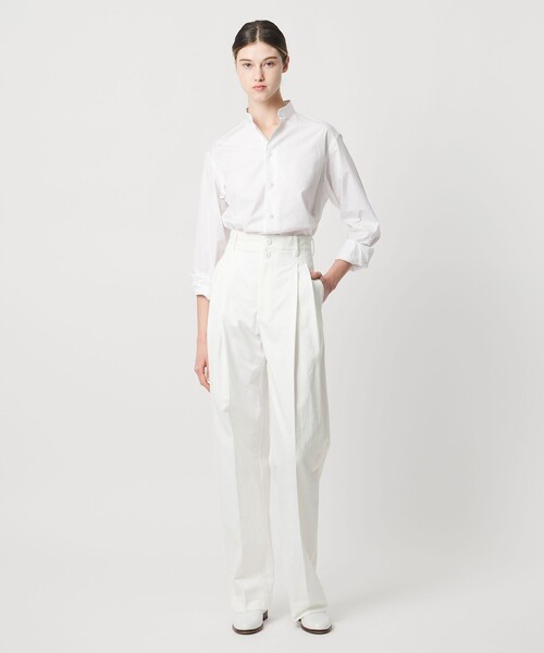 LOEFF（ロエフ） パンツ 「LOEFF」ツイル 2タック パンツ レディース