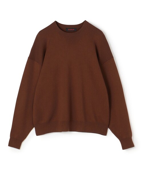 CABaN（キャバン） セーター ニット コットンカシミヤ クルーネック