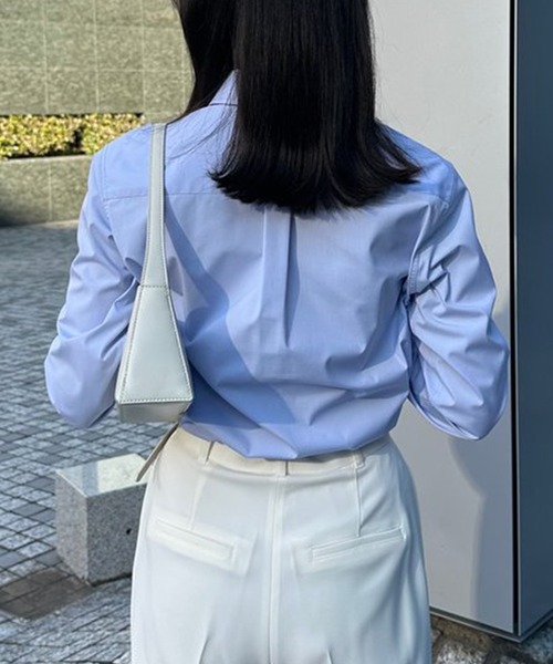 anuans（アニュアンス） ブラウス シャツ アクセディティールシャツ