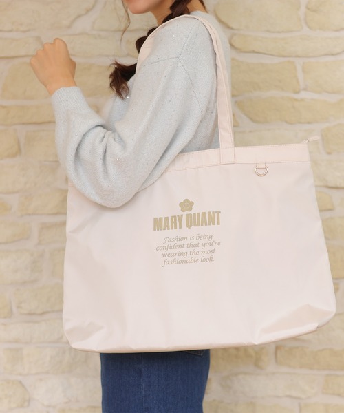 MARY QUANT（マリークヮント） トートバッグ マリークワント ゴールド