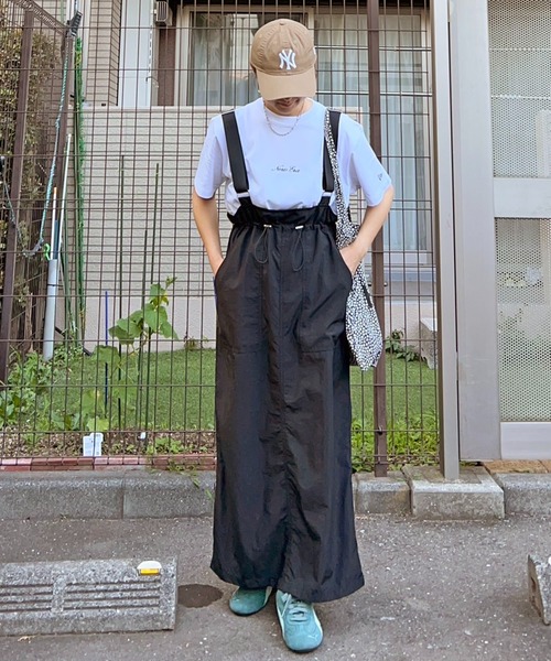 notch. ジャンパースカート 「 notch. by KR 」サスペンダー付きハイ