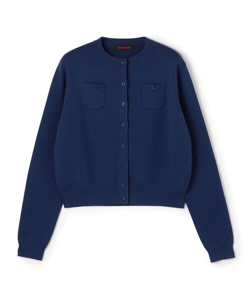 CABaN（キャバン） カーディガン コットンカシミヤ クルーネック