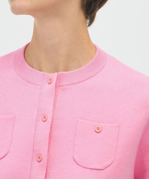 CABaN（キャバン） カーディガン コットンカシミヤ クルーネック