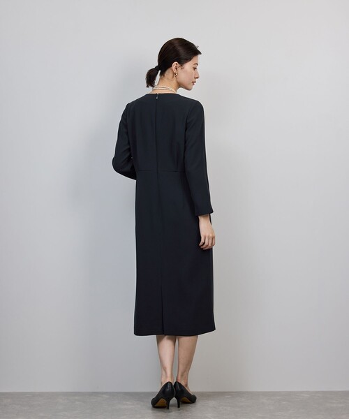 ROPE'（ロペ） ワンピース トリアセダブルクロス ウエストコンシャス