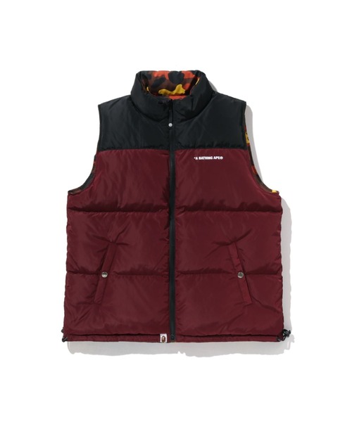 A BATHING APE（アベイシングエイプ） ダウンベスト ベスト 1ST CAMO