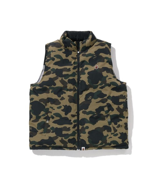 A BATHING APE（アベイシングエイプ） ダウンベスト ベスト 1ST CAMO
