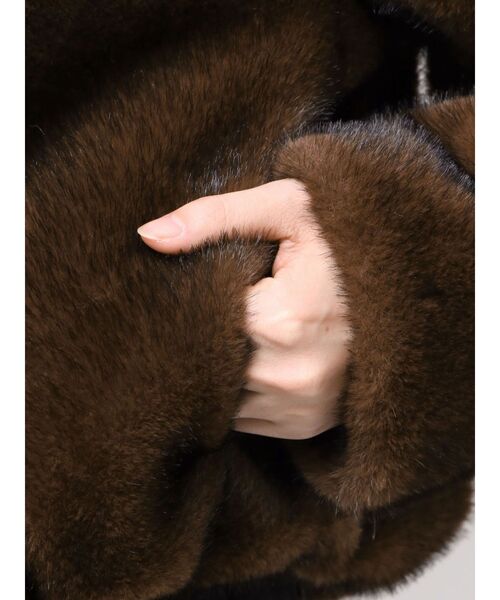 ELENDEEK（エレンディーク） ブルゾン アウター ファージップブルゾン