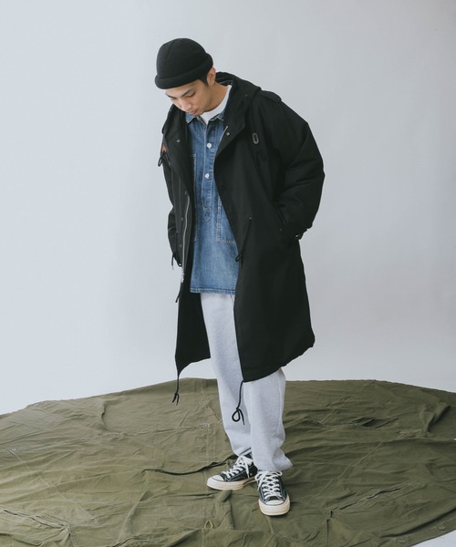 HOUSTON（ヒューストン） モッズコート コート HOUSTON M-51パーカ