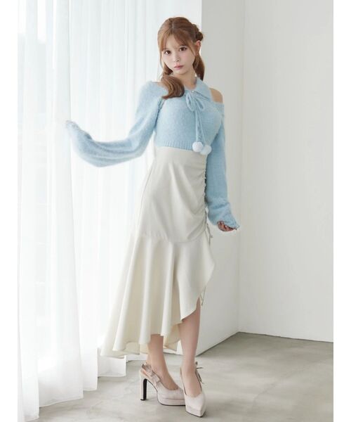 EATME（イートミー） ニット セーター シャツカラーアンサンブルニット