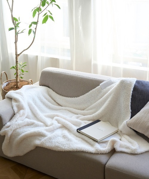 Francfranc（フランフラン） ブランケット なめらか ワッフルケット